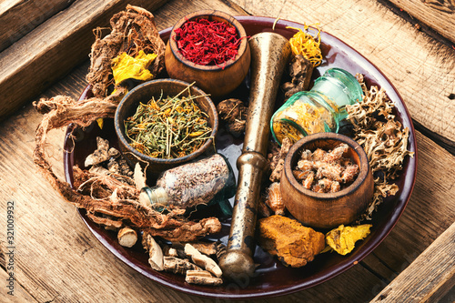Medicinal herbs and roots