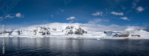 Stunning icy landscapes, Chiriguano Bay, Danko Island, Antarctic Peninsula, Antarctica photo