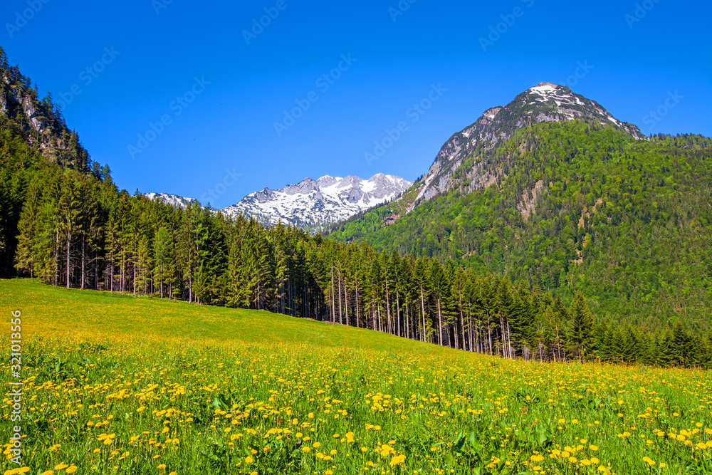 Das schöne Tennengebirge im Salzburger Land