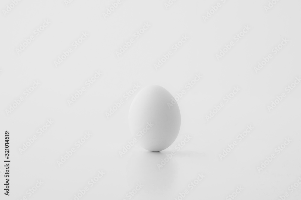 Chicken egg on white background. Fresh chicken egg image. Chicken egg on white background. Fresh chicken egg image.