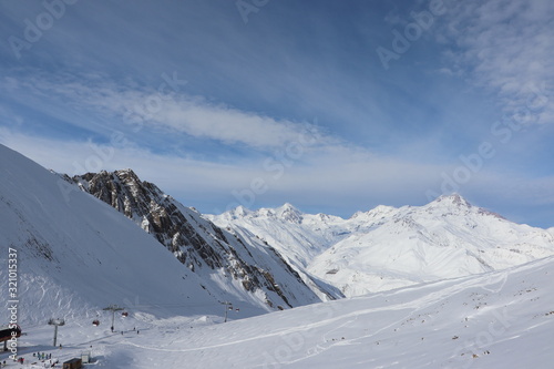 Gudauri, Gruzja, ośrodek narciarski photo