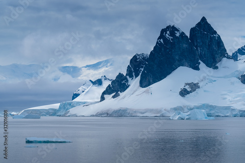 Stunning icy landscapes  Chiriguano Bay  Danko Island  Antarctic Peninsula  Antarctica