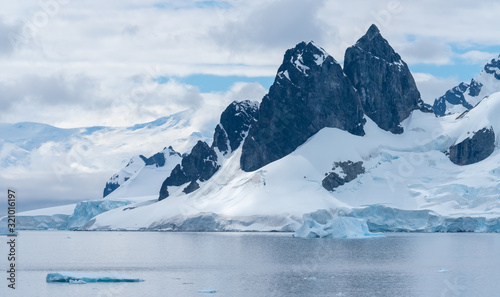 Stunning icy landscapes, Chiriguano Bay, Danko Island, Antarctic Peninsula, Antarctica photo