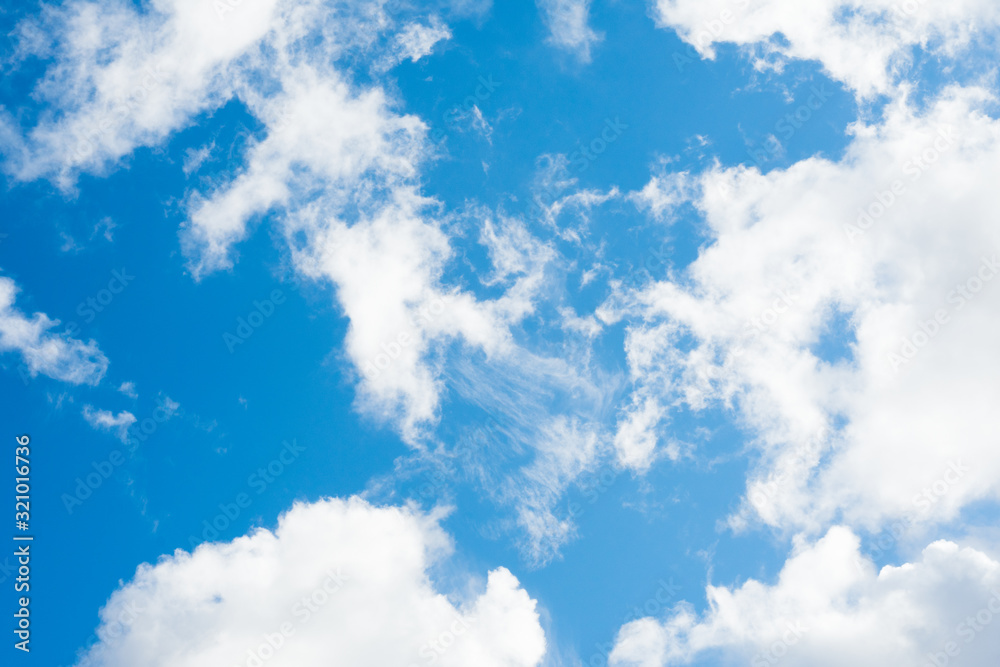 Beautiful sky with high clouds