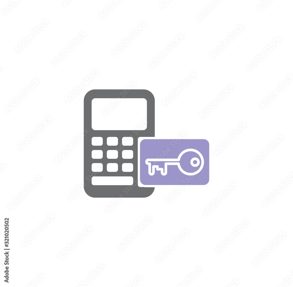 Smart key related icon on background for graphic and web design. Creative illustration concept symbol for web or mobile app Smart key related icon on background for graphic and web design. Creative illustration concept symbol for web or mobile app