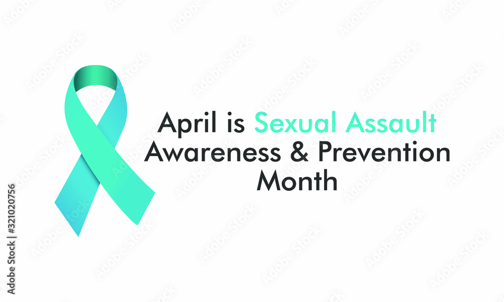 Vector illustration on the theme of Sexual Assault Awareness and prevention month of April. Vector illustration on the theme of Sexual Assault Awareness and prevention month of April.
