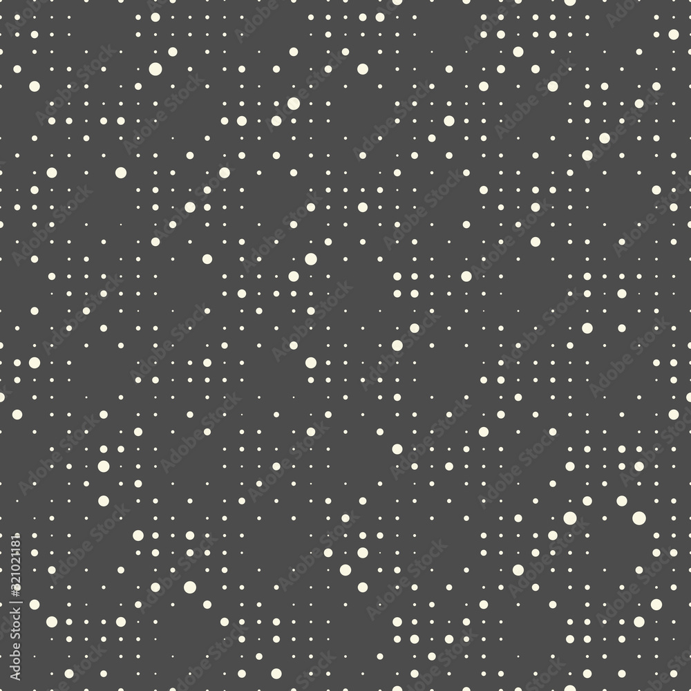 Seamless Dotted Background. Abstract Chaotic Pixel Wallpaper Seamless Dotted Background. Abstract Chaotic Pixel Wallpaper