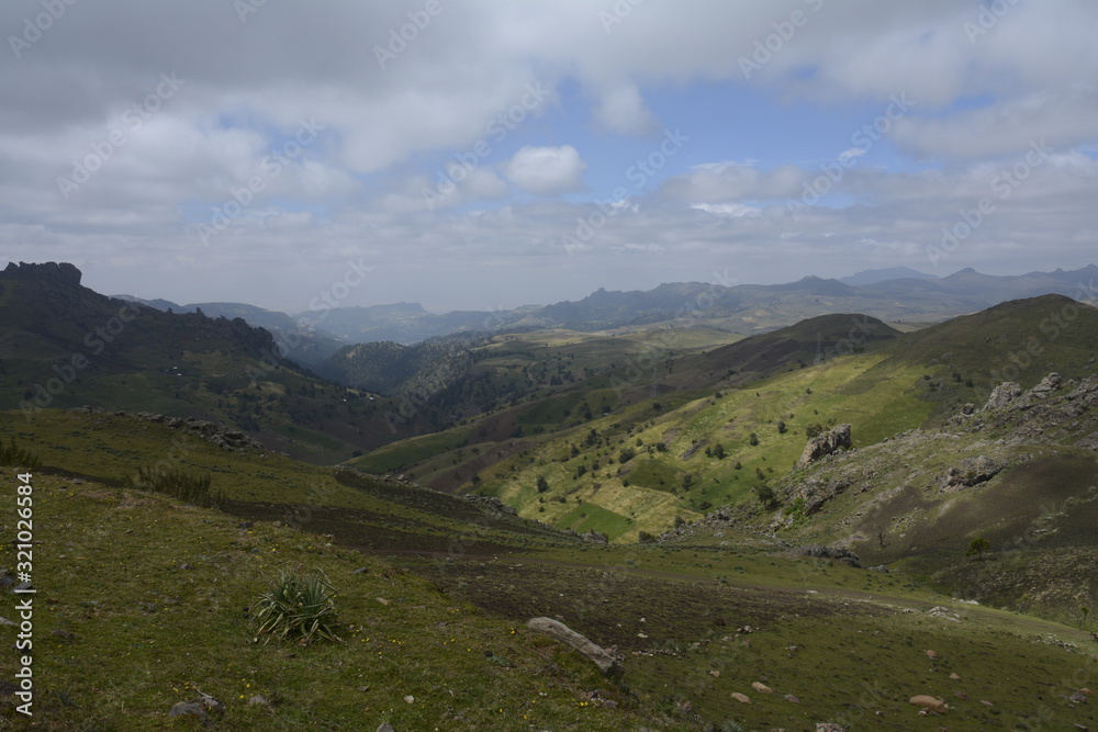 bale mountains natinalpark in southern ethiopia