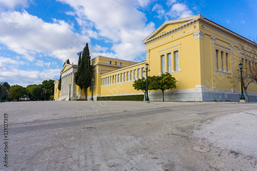 The Zappeio hall in Athens, Greece photo