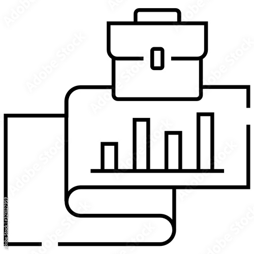Merger and Acquisition Planing and furture bar graphs concept, Legal Documentation on white background