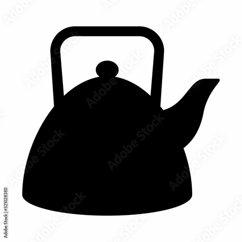 Teapot icon illustration