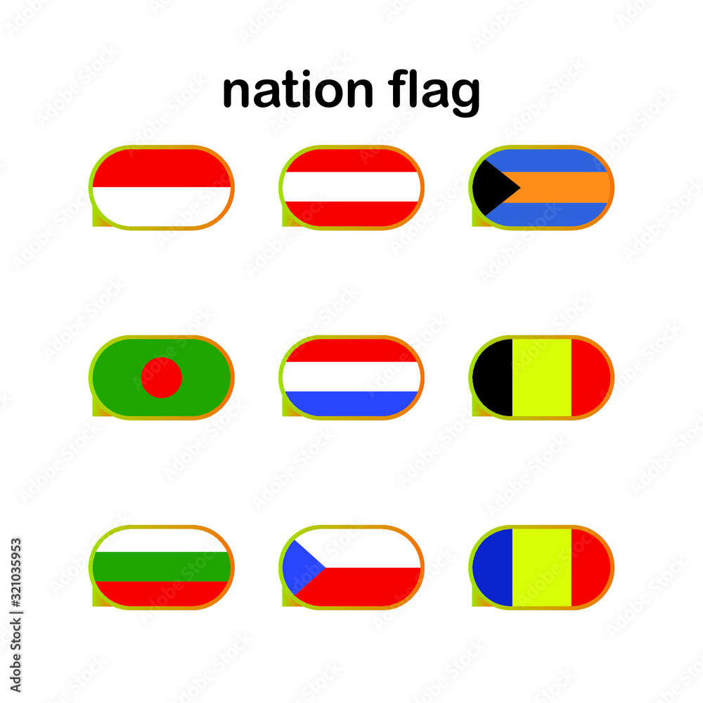 desaign national flag icon desaign national flag icon