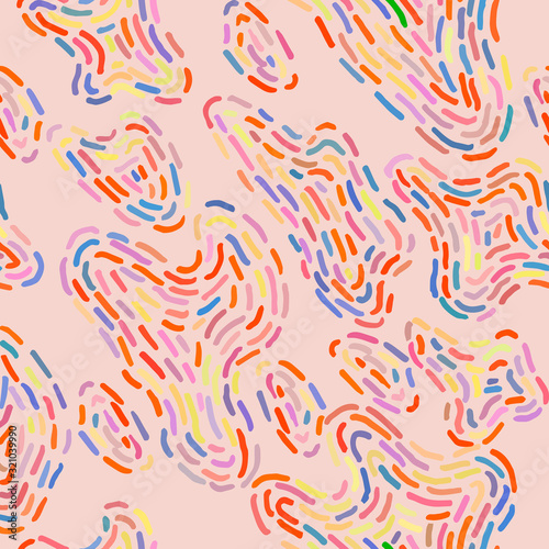 Wallpaper Mural Seamless pattern with fluid spots. Torontodigital.ca