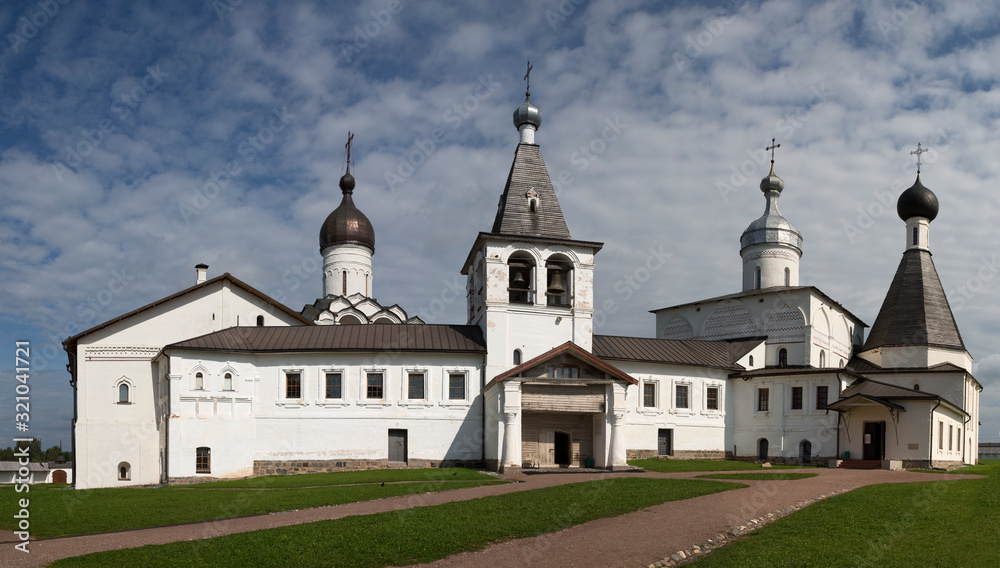 Ferapontov Belozersky monastery. Monastery of the Russian Orthodox Church.  Vologda Region. Russia