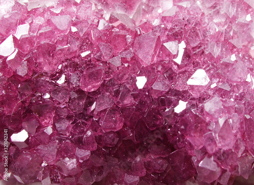 Obraz na płótnie pink tourmaline gem crystal quartz mineral geological background w salonie