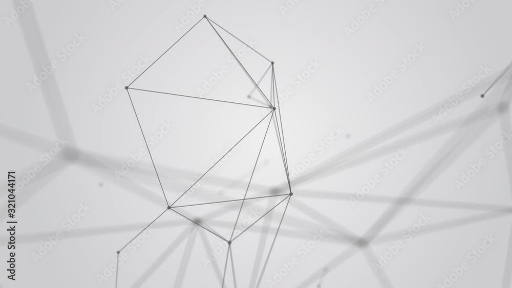 Abstract grey plexus dot and line conect background