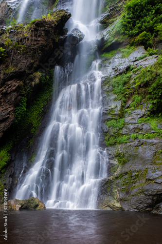 Fototapeta Naklejka Na Ścianę i Meble -  waterfall in deep forest