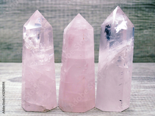 pink quartz gem crystal quartz mineral geological background