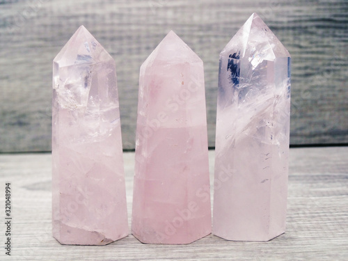 pink gem crystal quartz mineral geological background