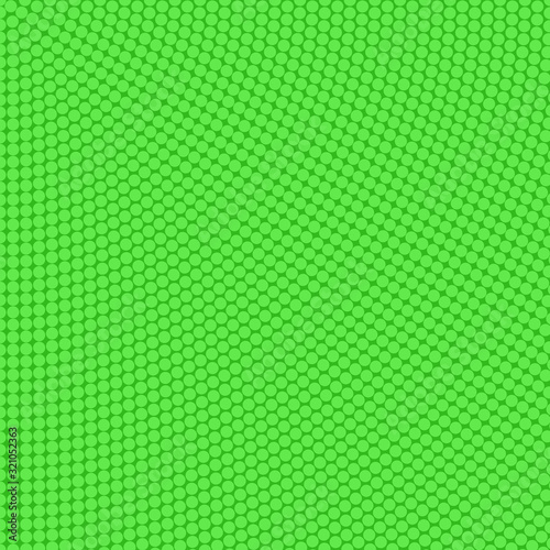 Geometrical halftone dot pattern background - abstract vector graphic from small circles