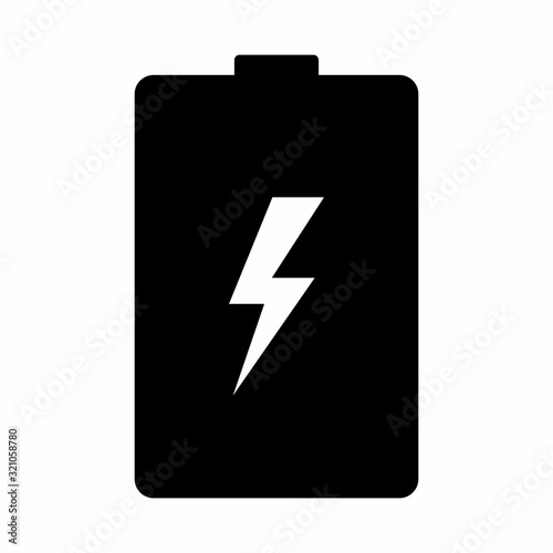 Battery icon illustration