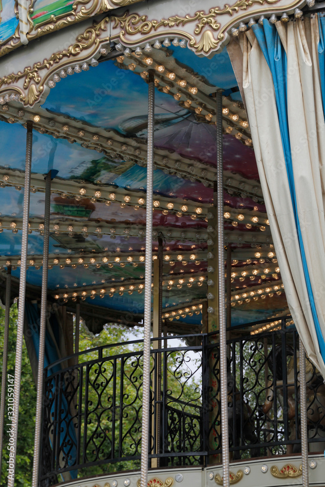 Carousel in the park