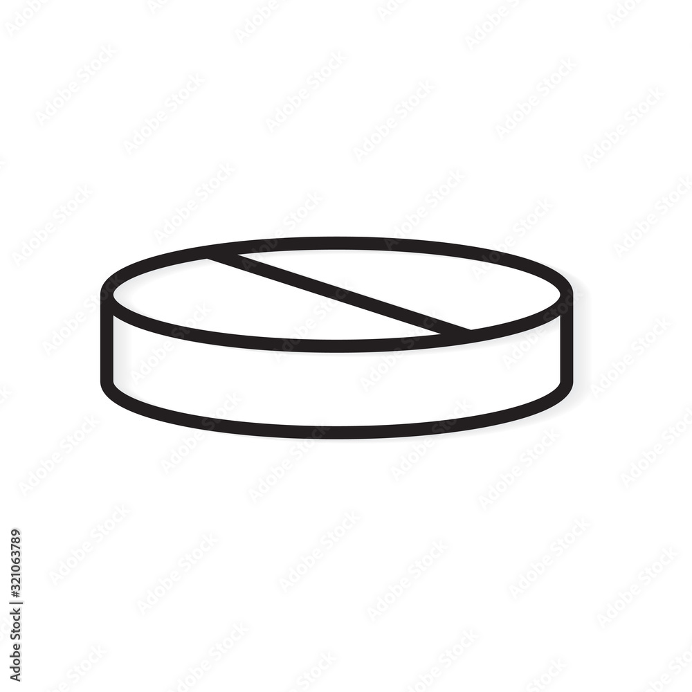 medical pill icon- vector illustration medical pill icon- vector illustration