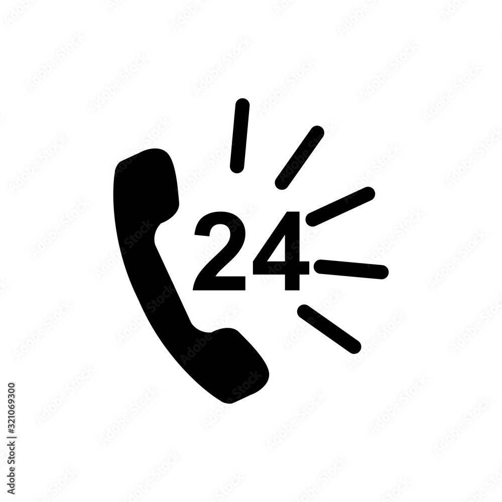 24/7 Service Care Icon Vector Logo Template EPS 10 24/7 Service Care Icon Vector Logo Template EPS 10