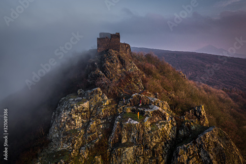 Kostalov is a ruin of a donjon type castle from the 14th century about 2 km north of Trebenice. The castle is mainly associated with the Chapel of Sulevice. It has been protected as a cultural monumet photo