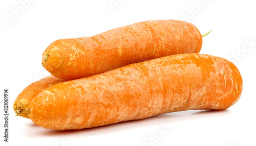 carrot on a white background