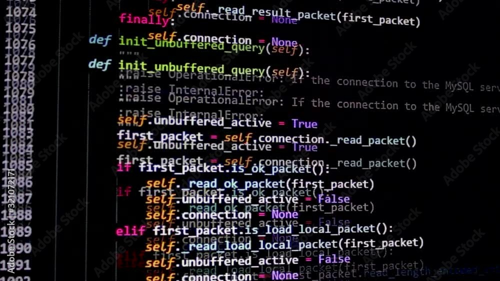 developer software source code screen. programming code. writing script. programmer editing code background