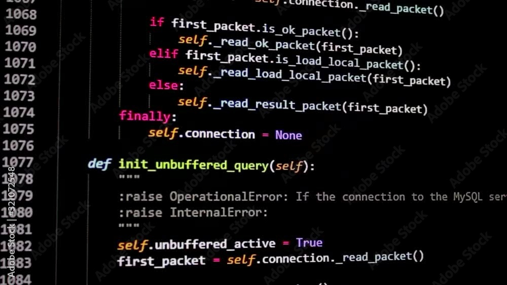 developer software source code screen. programming code. writing script. programmer editing code background