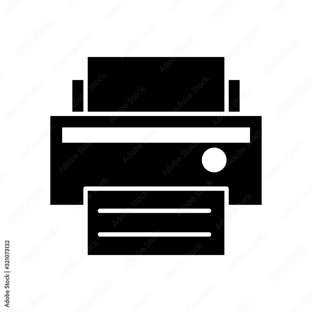 Printer icon Vector Printer icon Vector
