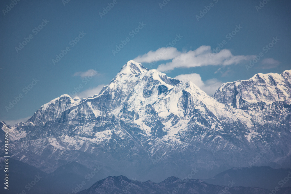 Obraz premium mountains in winter Himalaya 