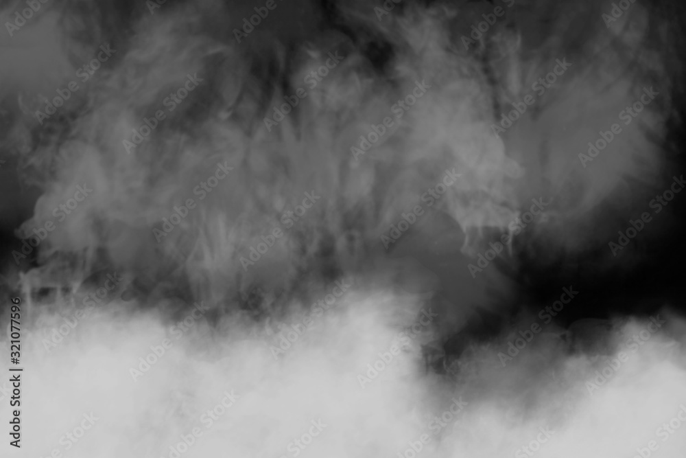 Smog clouds. realistic overlay of smog clouds, fog clouds for composition. mask