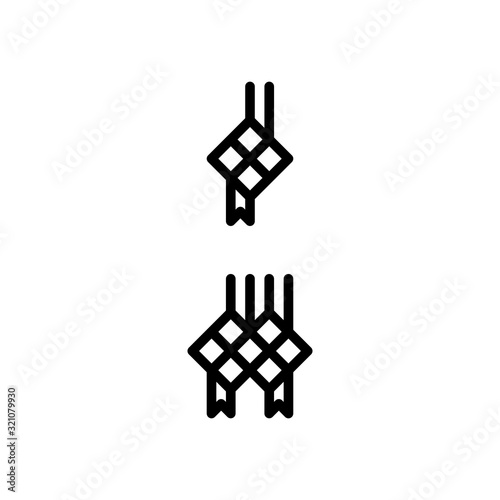 Ramadan Icon. Islamic & Ramadan Icon Set Vector Logo Symbol.