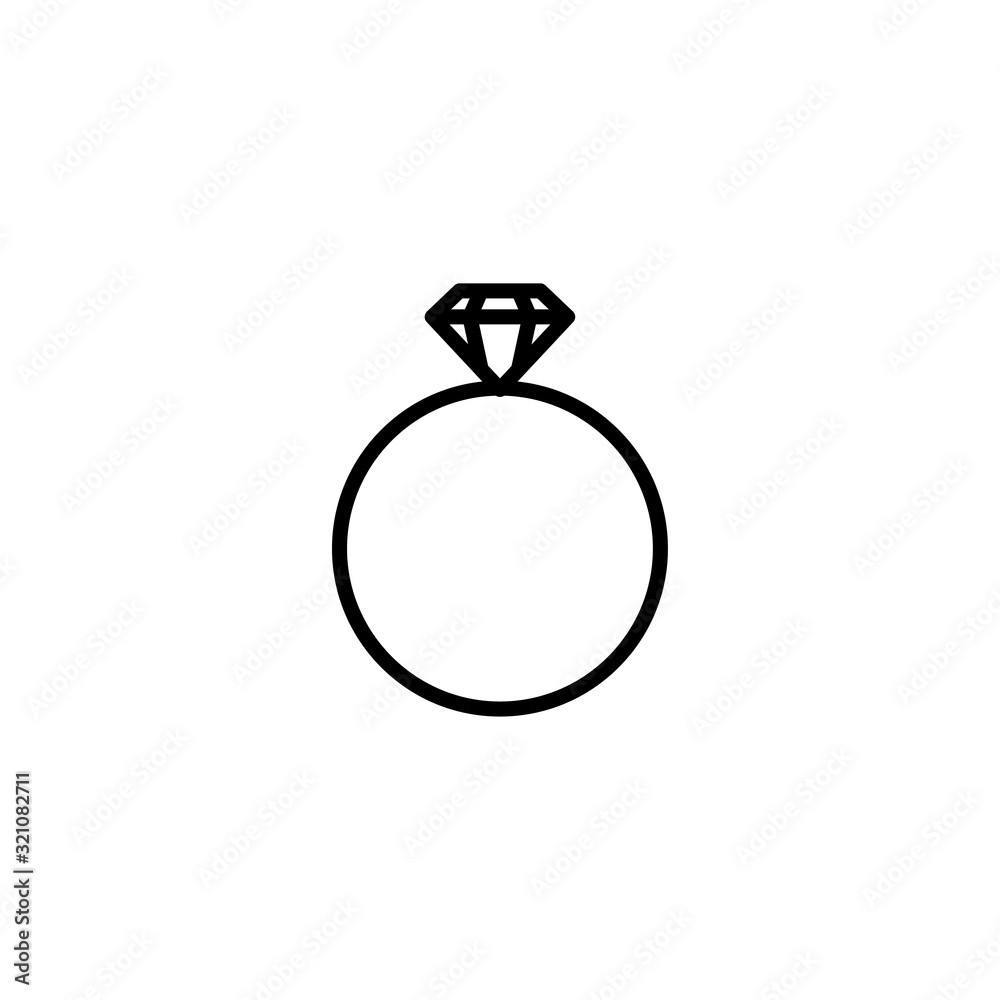 ring diamond icon vector logo template EPS 10 ring diamond icon vector logo template EPS 10
