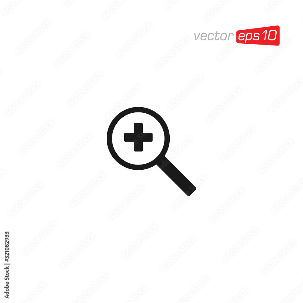Magnifying Glass Icon Design Vector Magnifying Glass Icon Design Vector