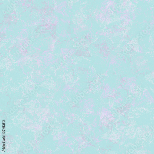 Blue background, worn wall, plaster