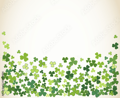 Saint Patrick's Day frame background