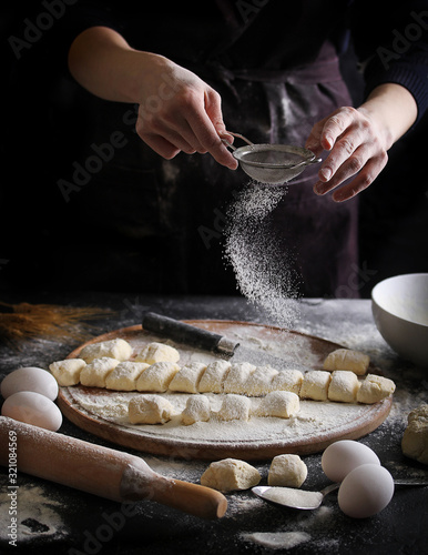 Bild auf Leinwand Concept of Russian cuisine