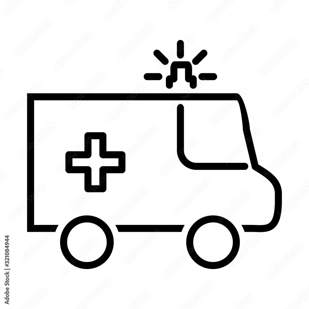 ambulance icon vector template EPS 10 ambulance icon vector template EPS 10