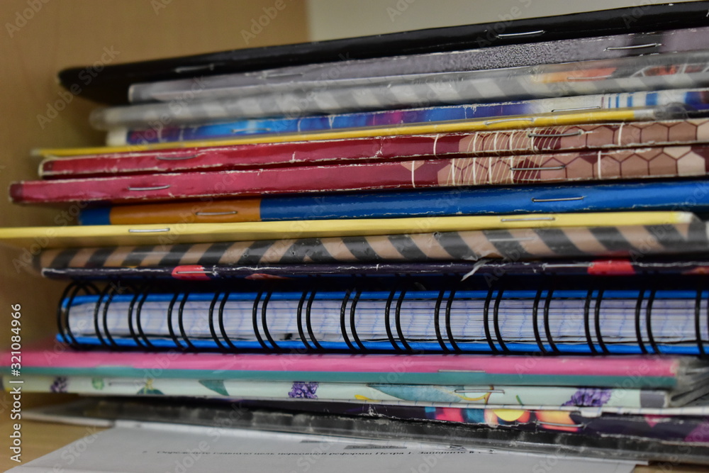 Stack a wide range of school notebooks