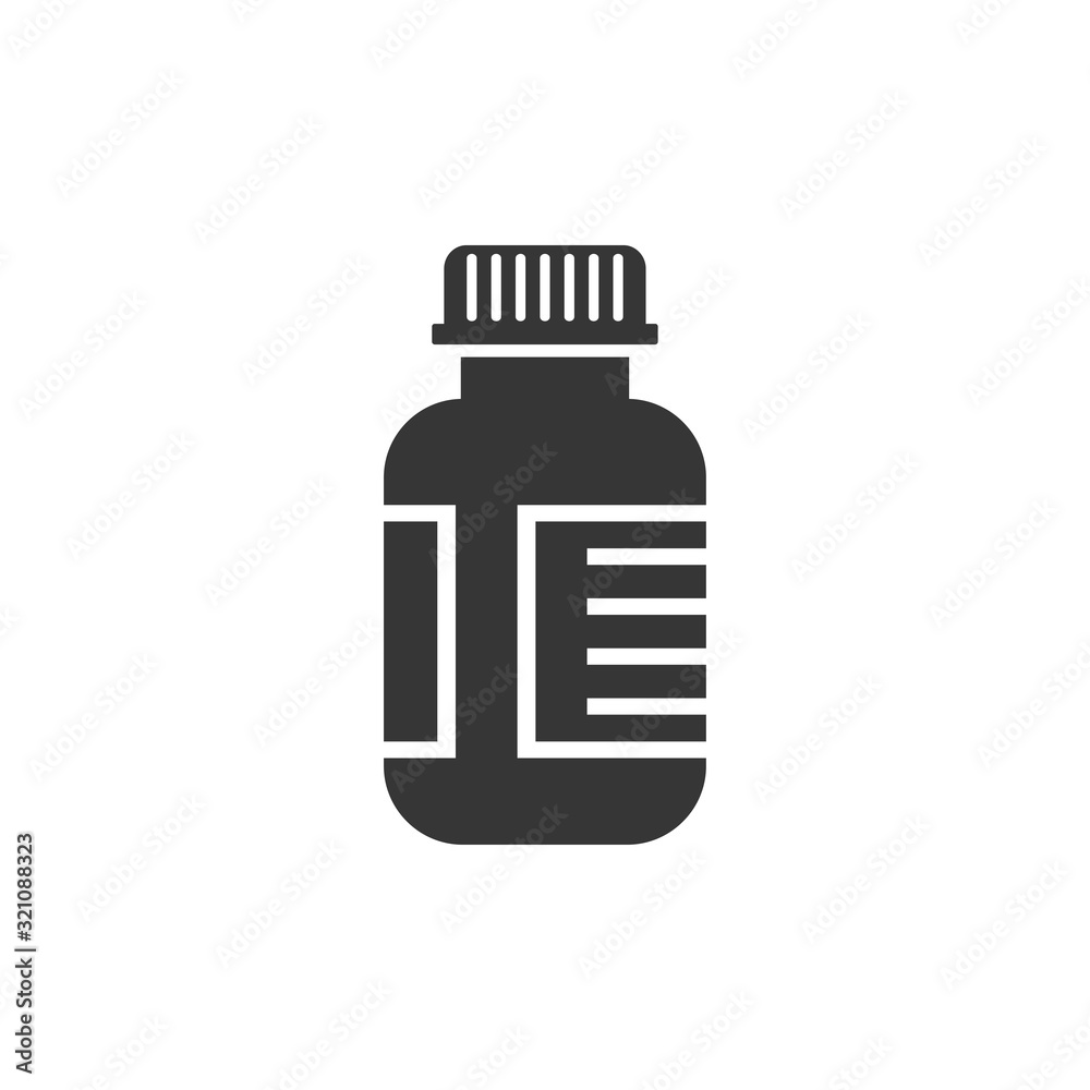 Medicine Bottle Icon Vector Illustration Medicine Bottle Icon Vector Illustration