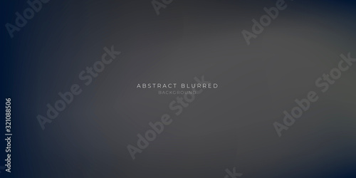 Black grey blur gradient abstract background for presentation design. Suit for business, corporate, institution, party, festive, seminar, and talks.