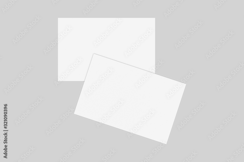 Blank postcard, flyer and pamphlet for mock up, 3d render illustration. Blank postcard, flyer and pamphlet for mock up, 3d render illustration.
