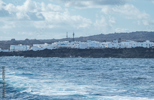 Seascape on island Lanzarote, Canary Islands © wlad074