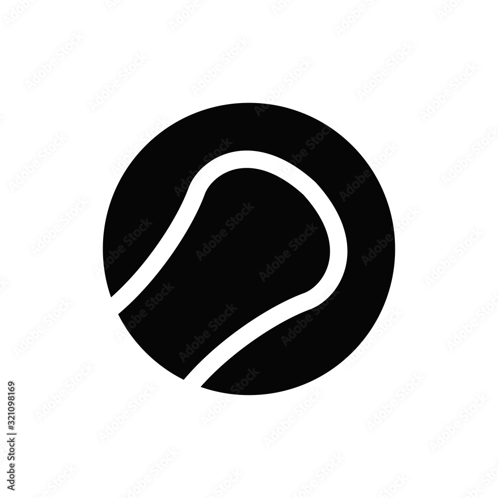 tennis ball icon design vector template EPS 10 tennis ball icon design vector template EPS 10