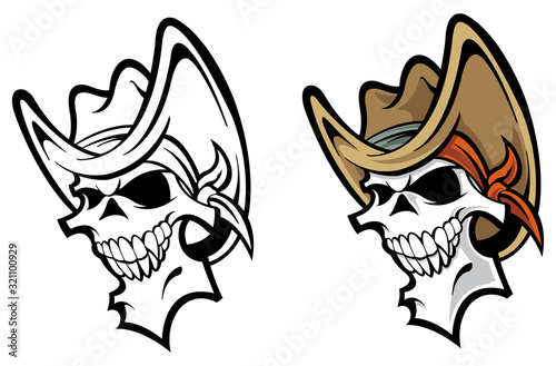 Cowboy skull