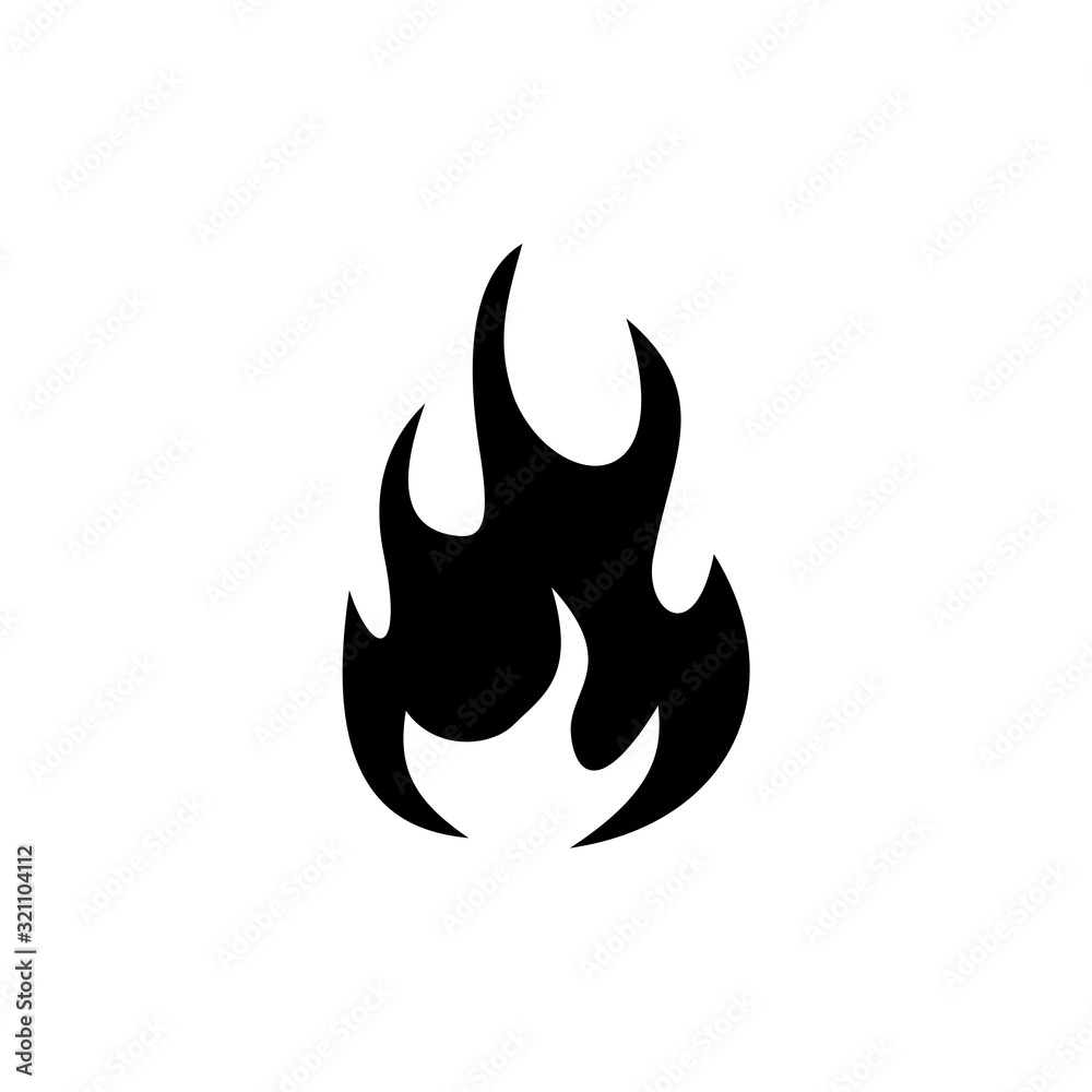 Fire Icon, Flame sign, Fire Flame logo Fire Icon, Flame sign, Fire Flame logo